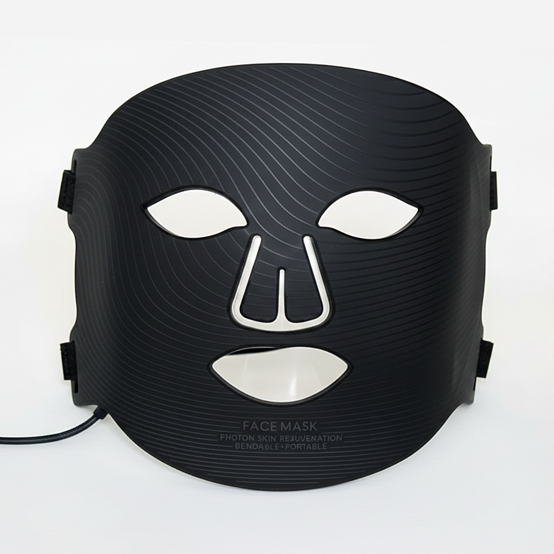 LuxeCare LED Facial Beauty Mask — Front View